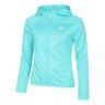 Crew Trainingsjacke Damen-Türkis