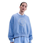 Nike Bekleidung Nike Court Phoenix Over-Oversized Crew Heritage Sweatshirt Damen-Blau