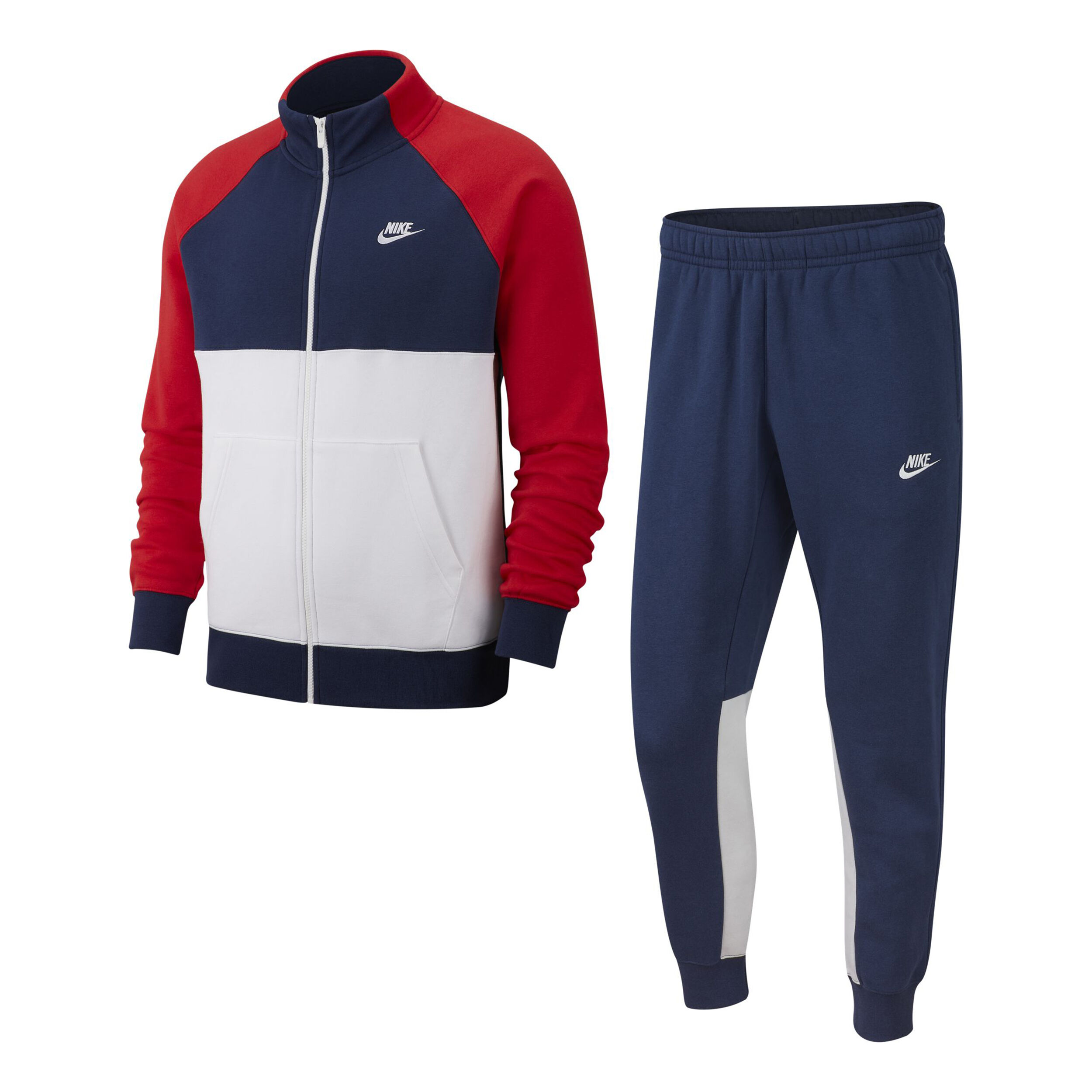 Nike trainingsanzug weiß blau clearance
