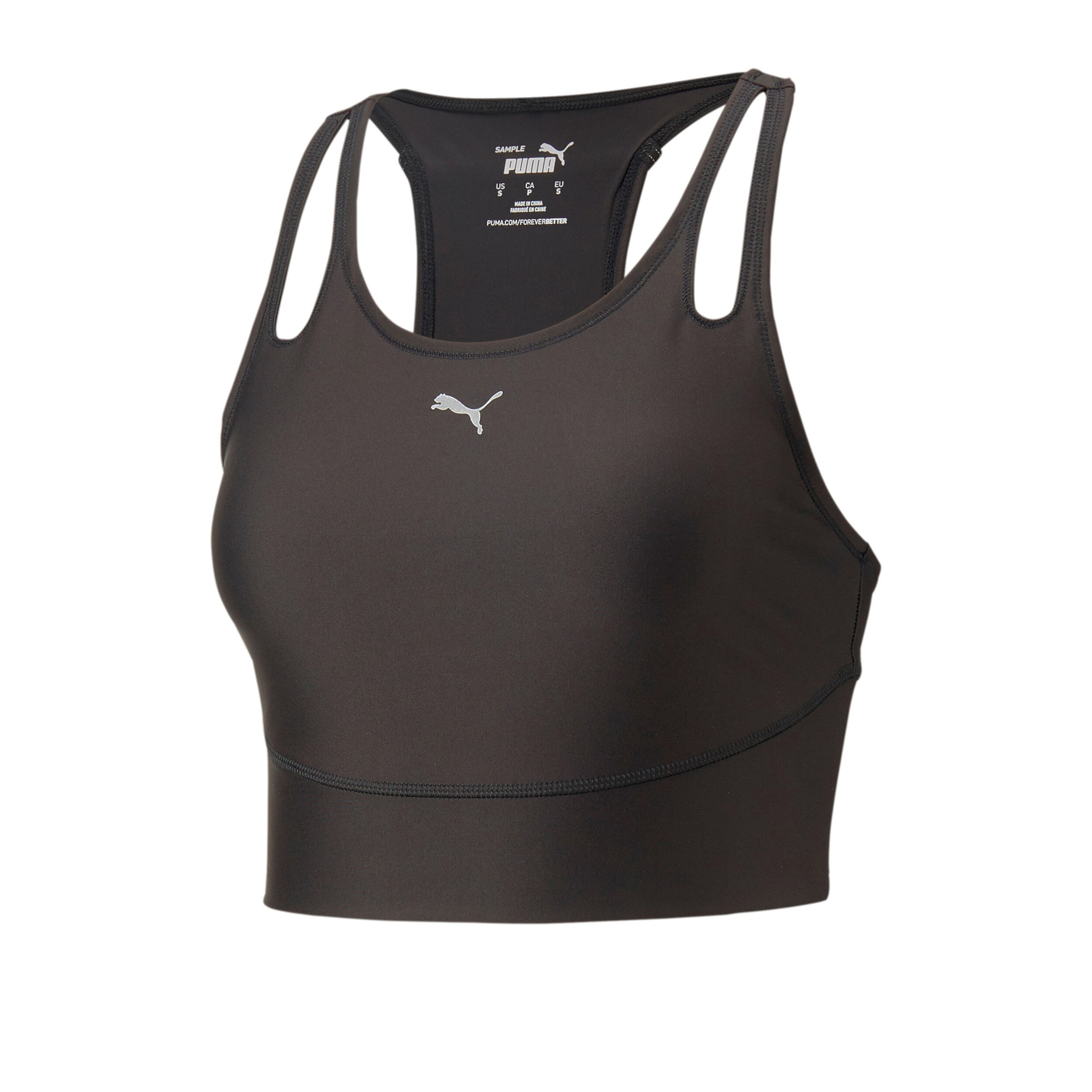 Puma Run Ultraform Crop Sport BH Damen Schwarz online kaufen Tennis Point CH