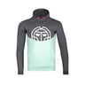 Bassem Lifestyle Hoody Jungen - dunkelgrau, mint