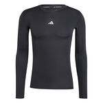 adidas Bekleidung adidas TechFit Longsleeve Herren-Schwarz