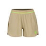 Wild Match 2in1 Shorts Damen-Beige,Neongr&uuml;n