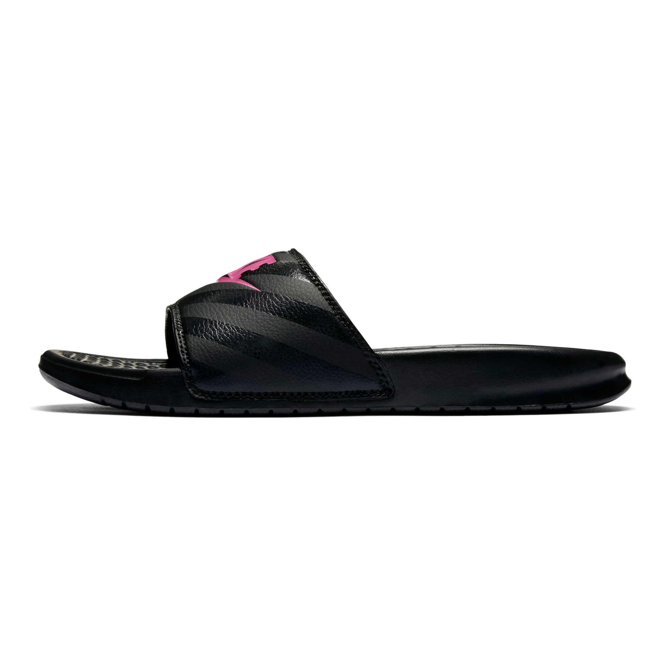 Nike Benassi Just Do It Badelatschen Damen Schwarz Pink online kaufen Tennis Point CH