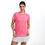 BIDI BADU Tennisbekleidung BIDI BADU Crew 2.0 T-Shirt Damen-pink