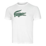 Lacoste Bekleidung Lacoste Core T-Shirt Herren-Weiß