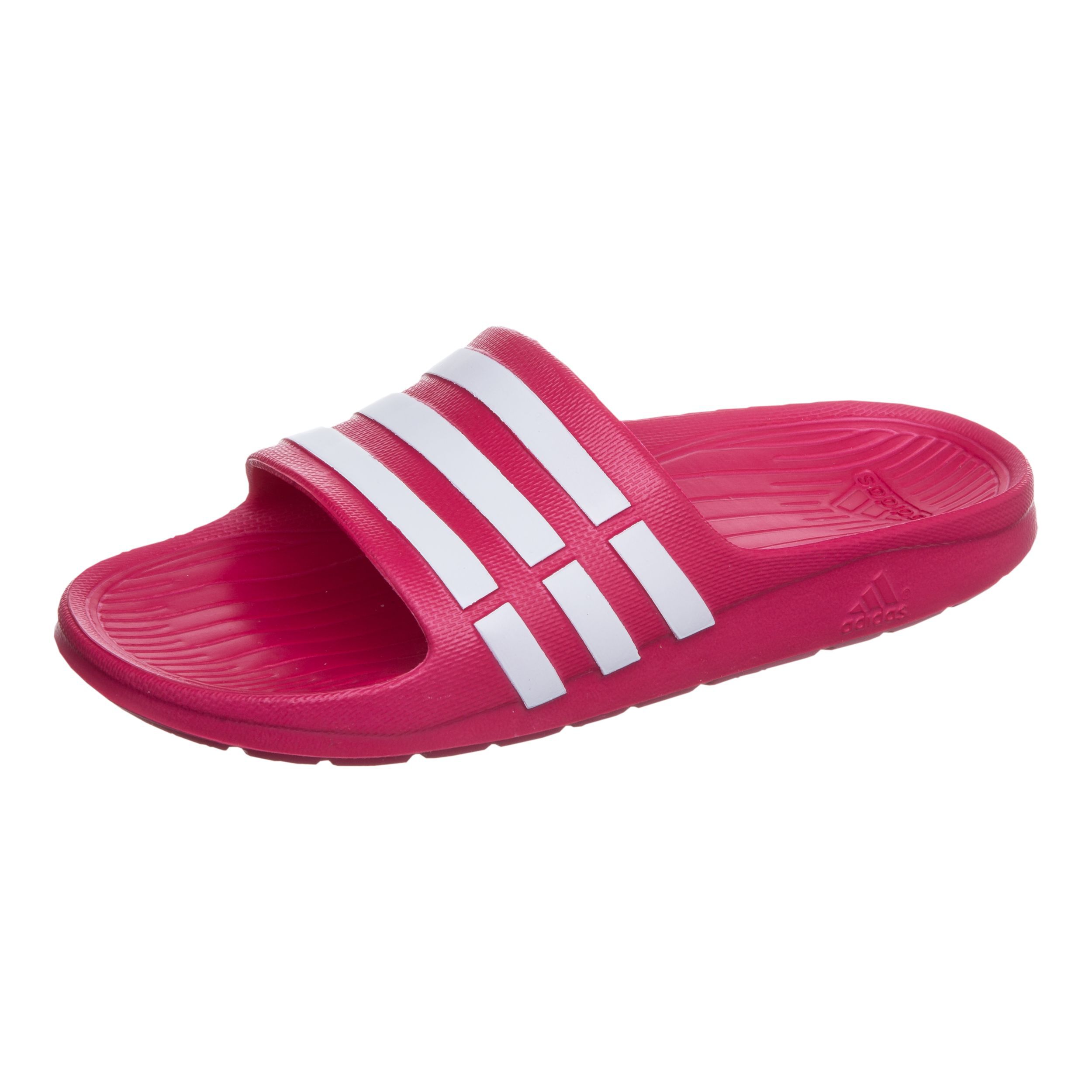 adidas Duramo Slide Badelatschen Kinder Pink WeiB online kaufen Tennis Point CH