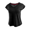 Tiara T-Shirt Damen-Schwarz,Weiß