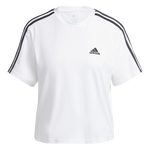 Essentials 3-Stripes Single Jersey Crop Top