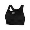 Crew High Support Sport-BH Damen-Schwarz