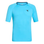 Diadora Bekleidung Diadora T-Shirt Herren-Hellblau