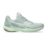 ASICS Tennisschuhe ASICS Solution Speed FF 3 Sandplatzschuh Damen-Blaugrau,Weiß