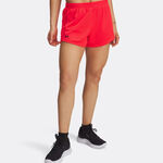 Under Armour Bekleidung Under Armour Tech Play Up Mesh Shorts Damen-Rot