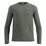 Essential Seamless Crew Neck Longsleeve Herren-oliv