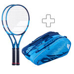 Babolat 2 x Pure Drive 98 plus Schlägertasche