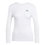 adidas Bekleidung adidas 3/4 Pro Longsleeve Damen-Weiß