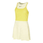 Nike Bekleidung Nike Court Dri-Fit Slam Kleid Damen-Limette,Grün