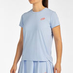 Bullpadel Bekleidung Bullpadel Chamuy T-Shirt Damen-Blau