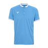 Team Mesh Polo Herren-Hellblau