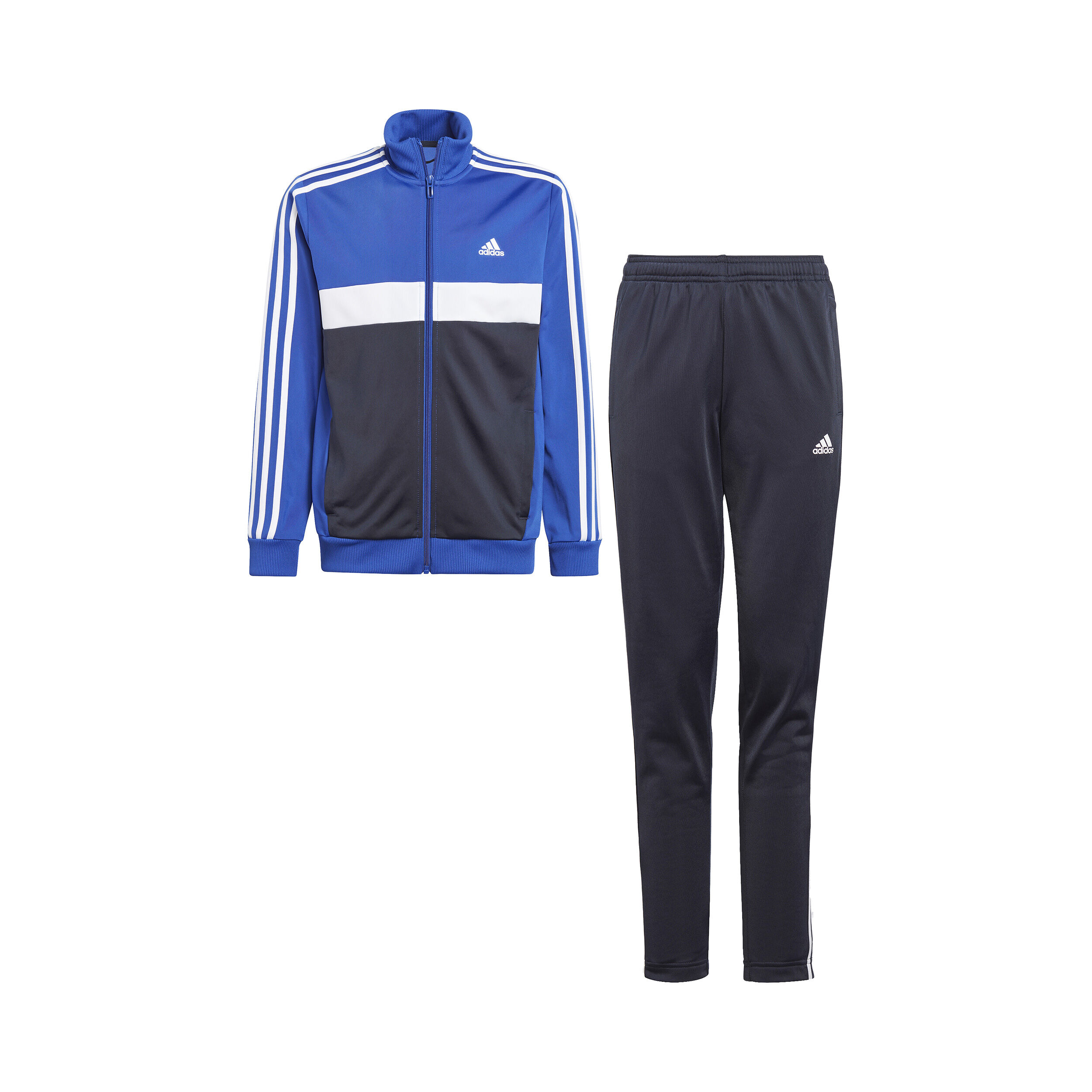 adidas 3 Stripes Tiberio Trainingsanzug Jungen Blau Mehrfarbig online kaufen Tennis Point CH