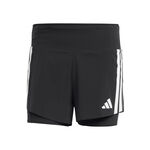 adidas Bekleidung adidas Adizero 2in1 Laufshorts Herren-Schwarz,Wei&szlig;