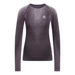 Odlo Bekleidung Odlo Performance Warm Blackcomb Crew Neck Unterhemd Damen-Grau