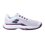 Babolat Tennisschuhe Babolat Jet Tere 2 CLY Sandplatzschuh Herren-Weiß,Dunkelrot
