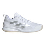 adidas Tennisschuhe adidas Avaflash Sandplatzschuh Damen-Wei&szlig;,Silber