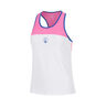 Racerback Tank-Top M&auml;dchen - pink, wei&szlig;