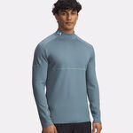 Under Armour Bekleidung Under Armour Cold Weather Grid Longsleeve Herren-Blaugrau