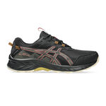 ASICS Laufschuhe ASICS Gel-Venture 10 WP Trailschuh Damen-Schwarz,Koralle