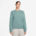 Nike Bekleidung Nike Phoenix Fleece Crew Sweatshirt Damen-Salbei