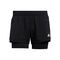 Pacer 3 Stripes Woven 2in1 Shorts