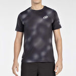 Bullpadel Bekleidung Bullpadel Manaus T-Shirt Herren-Schwarz,Weiß