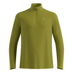 Odlo Laufshirt Odlo Essential 1/2 Zip Laufshirt Herren-gr&uuml;n