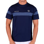 Sergio Tacchini Tennisbekleidung Sergio Tacchini Leone PL T-Shirt Herren - dunkelblau, blaugrau