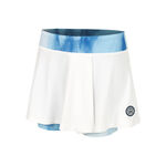 BIDI BADU Bekleidung BIDI BADU Watercolour Printed Wavy Rock Damen-Weiß,Blau