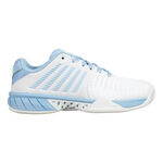 K-Swiss Tennisschuhe K-Swiss EXPRESS LIGHT 3 AC Allcourtschuh Damen-wei&szlig;, hellblau