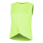 Lucky in Love Bekleidung Lucky in Love Twist Front Tank-Top Damen-Neongrün