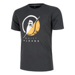 Quiet Please Bekleidung Quiet Please Endlessly 40:40 T-Shirt Herren-Anthrazit,Mehrfarbig