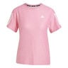  Own the Run Laufshirt Damen - pink, wei&szlig;