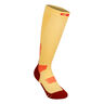 Core Tall 5.0 Kompressions-Socken Herren-Gelb,Dunkelrot