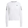 Own the Run Longsleeve Damen - wei&szlig;, 