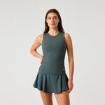 Bj&ouml;rn Borg Bekleidung Bj&ouml;rn Borg Ace Pocket Ribbed Tank-Top Damen-dunkelgr&uuml;n