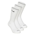 Nike Bekleidung Nike Everyday Plus Cushioned Crew Sportsocken 3er Pack-Weiß,Schwarz