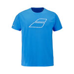 Babolat T-Shirt Babolat EX T-Shirt Jungen-hellblau