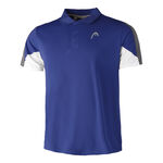 HEAD Bekleidung HEAD Club 22 Tech Polo Herren-Blau,Wei&szlig;