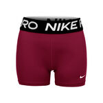 Nike Bekleidung Nike Dri-Fit Big Kids 3in Shorts Mädchen - weinrot, schwarz