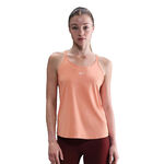 Nike Bekleidung Nike One Dri-FIT Strappy Tank-Top Damen-Apricot