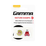 Gamma Schlägerzubehör Gamma Shockbuster Sonnenblume/Marienkäfer Dämpfer-Gelb,Rot